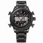 Weide WH3406B-2C Sports Watch with LCD Display Analog Watch