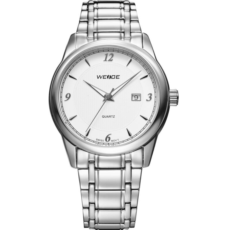 Weide WG93011-3C Solid 304L Stainless Steel Premium Analog Wrist Watch