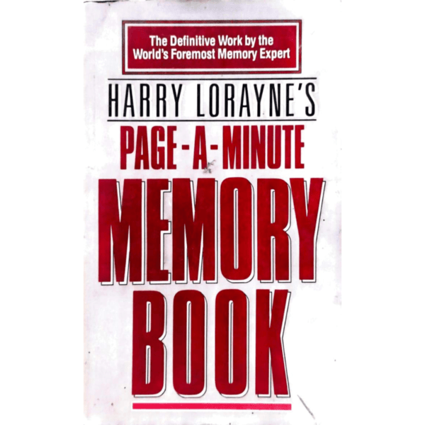 Page a Minute Memory Book by Harry Loranyne