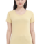 Plain Cotton Round Neck T-Shirt for Women
