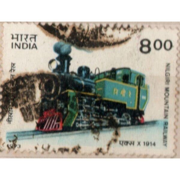 800 India Nilgiri Mountain Railway Used Stamp