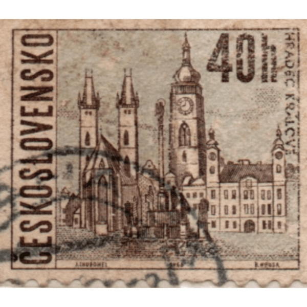 40 Ceskoslovensko Used Stamp