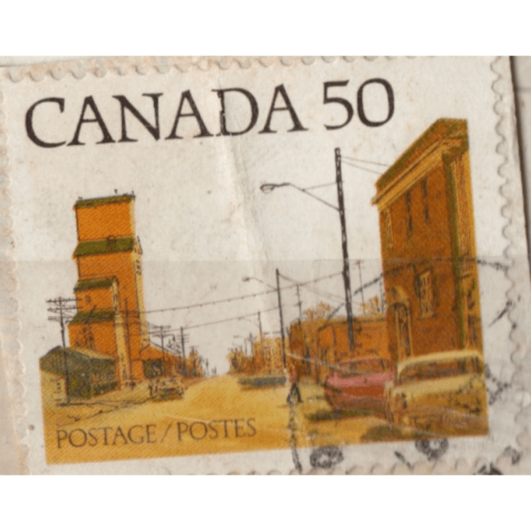 50 Canada Postage Used Stamp