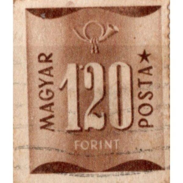 120 Magyar Posta Forint Used Stamp