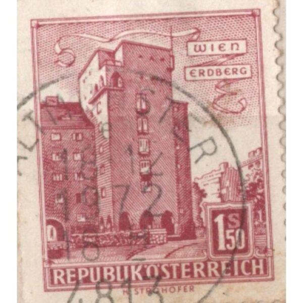 150 Republik Osterreich Wien Erdberg Used Stamp