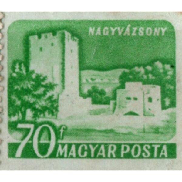 70 Magyar Posta Nagyvazsony Used Stamp