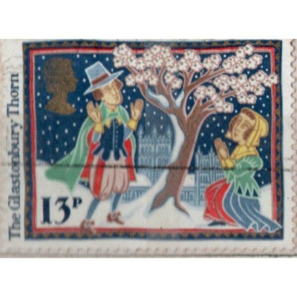 13 The Glastonbury Thorn Used Stamp