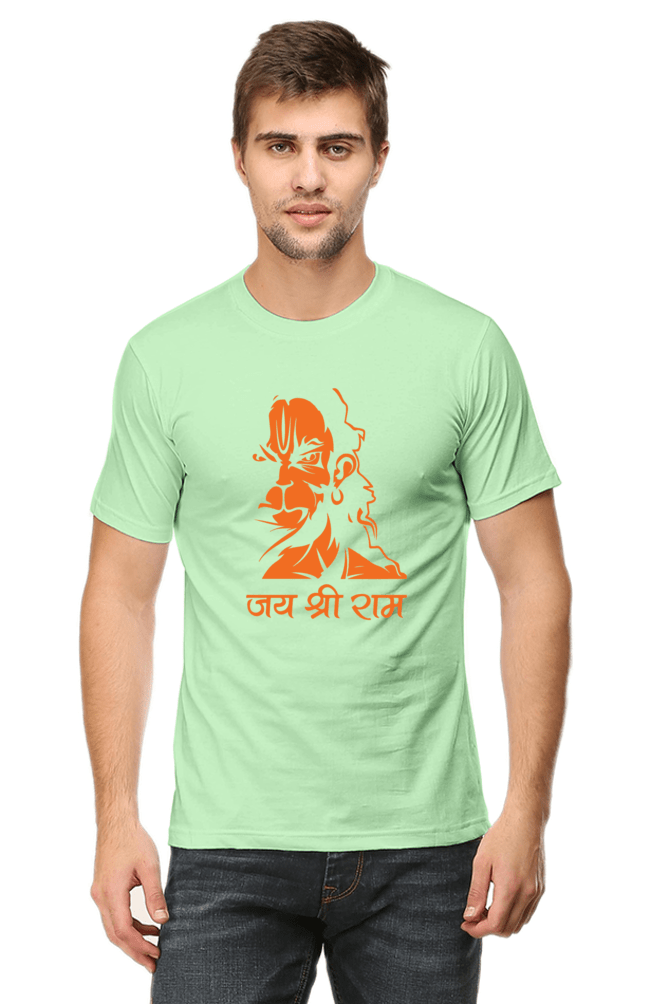 Jai Shri Ram Printed Cotton Unisex T-Shirt