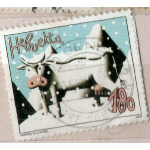 180 Helvetia Patrice Killoffer Used Stamp