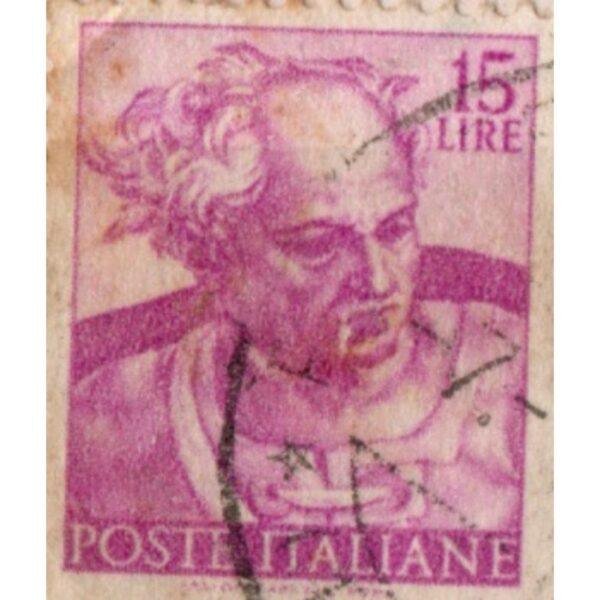 15 Poste Italiane Used Stamp