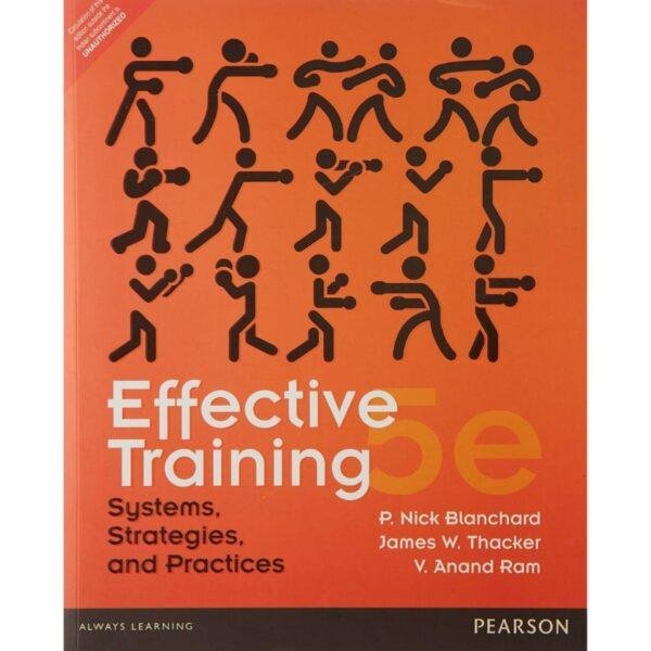 Effective Training Systems Strategies and Practices 5th Edition by P Nick Blanchard