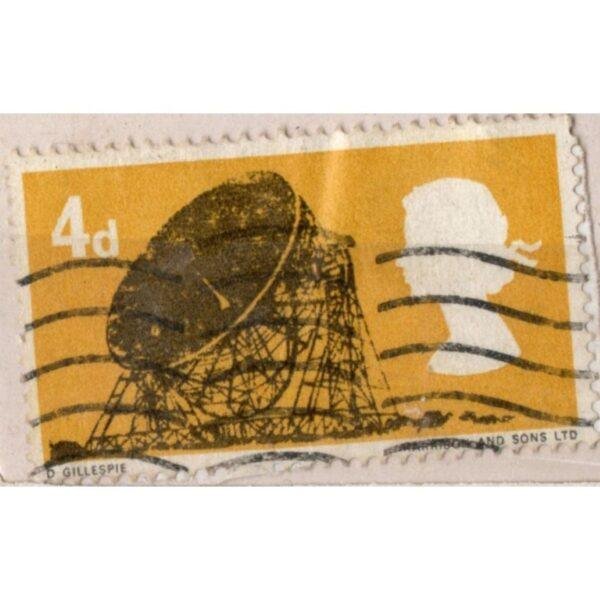 4 D Gillespie Used Stamp