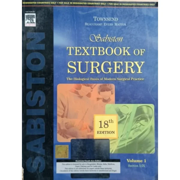 Sabiston Textbook Of Surgery 18th Edition