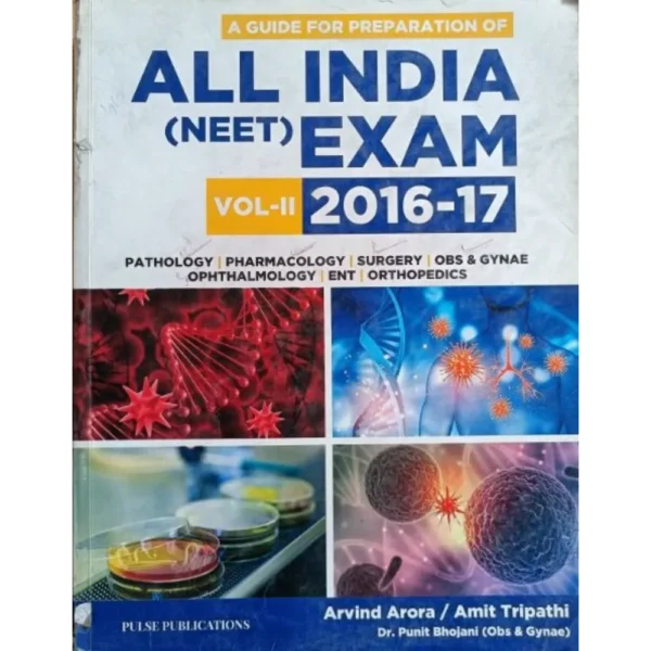 A Guide For Preparation Of All India NEET Exam 2016-2017 Vol 2 by Arvind Arora