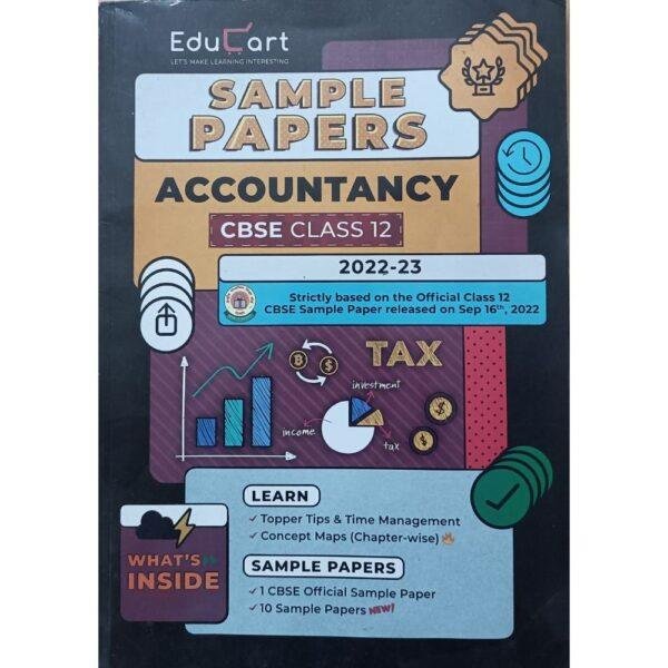 Educart Sample Papers ACCOUNTANCY CBSE Class 12 (2022-23)