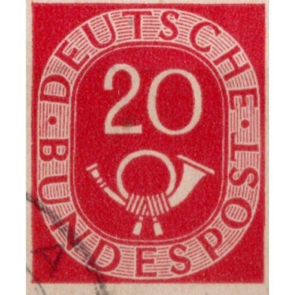 20 Deutsche Bundespost Used Stamp
