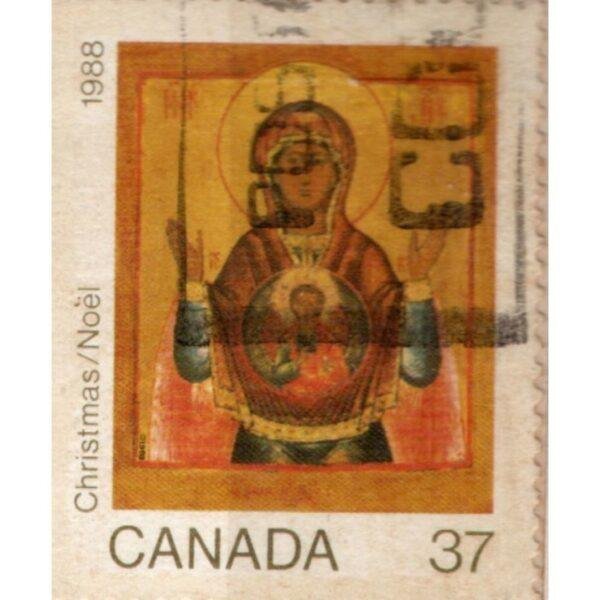 37 Canada Christmas Noel Used Stamp