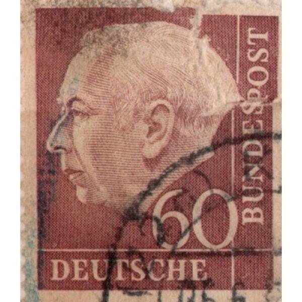 60 Deutsche Bundespost Used Stamp