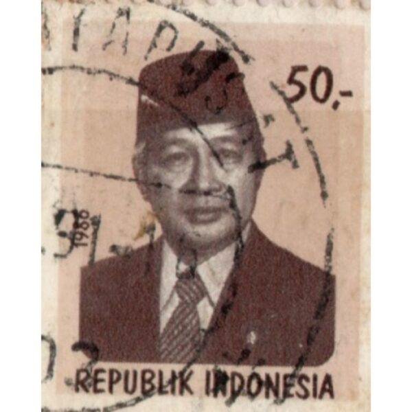 50 Republik Indonesia Used Stamp
