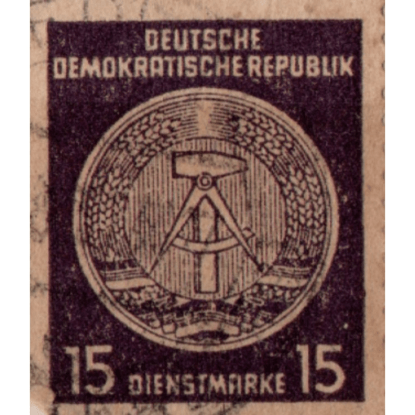 15 Deutsche Demokratische Republik Used Stamp