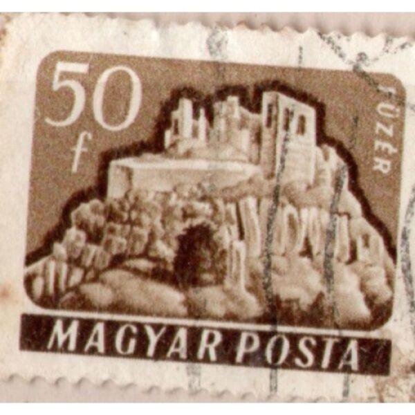 50 Magyar Posta Fuzer Used Stamp