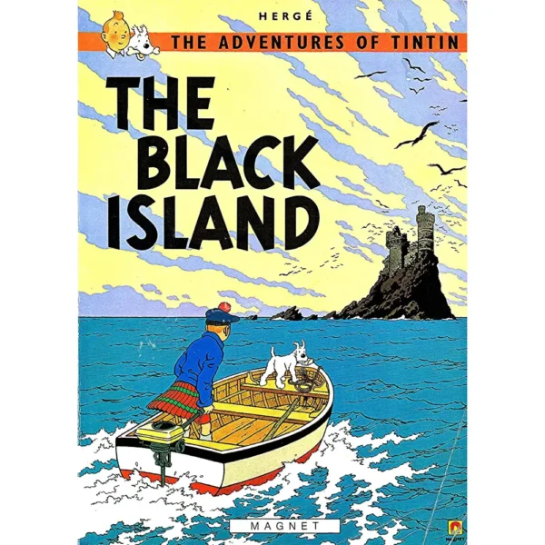 The Adventures Of Tintin The Black Island by Herge