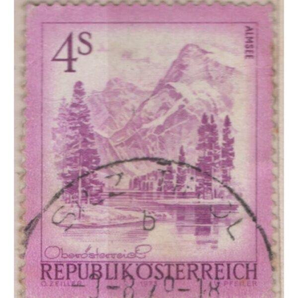 4 Republik Osterreich Almsee Used Stamp