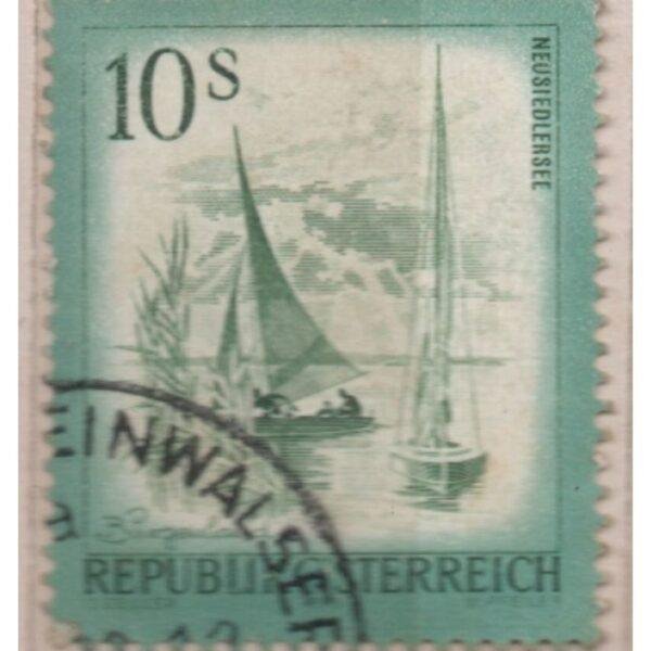10 Republik Osterreich Neusiedlersee Used Stamp
