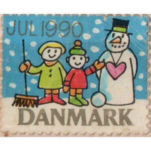Danmark Jul 1990 Used Stamp