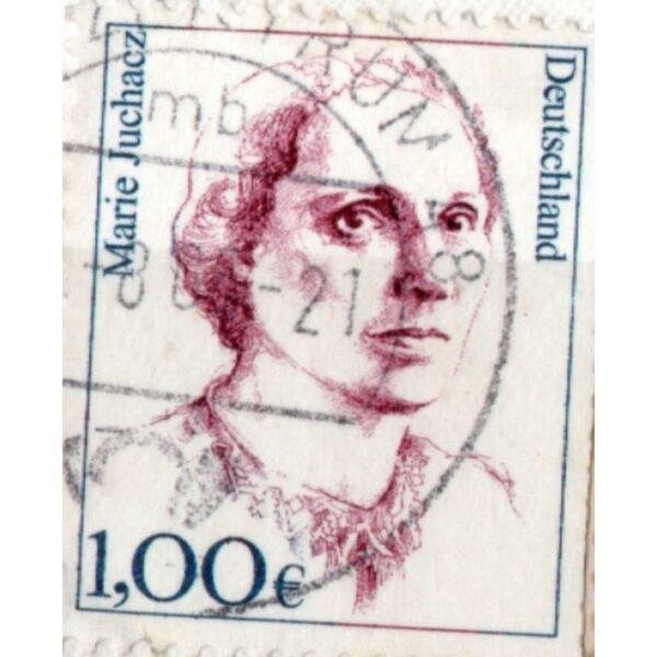 100 Deutschland Marie Juchacz Used Stamp