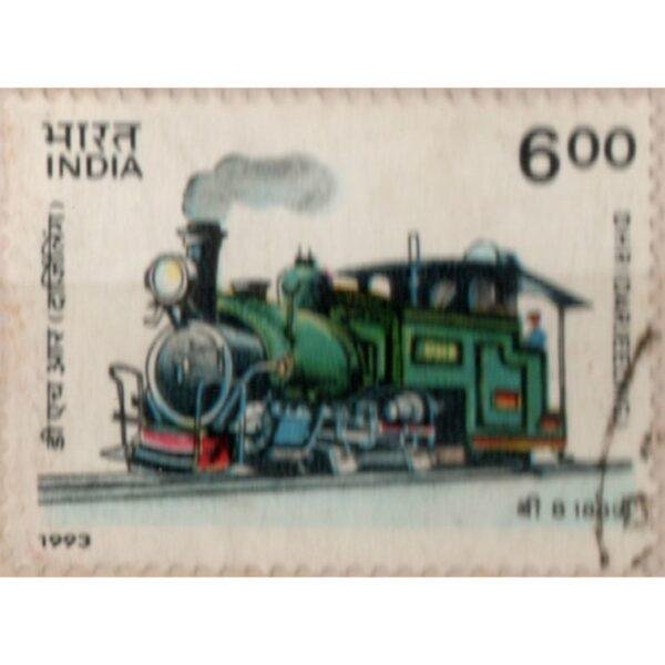 600 India DHR Darjeeling Used Stamp