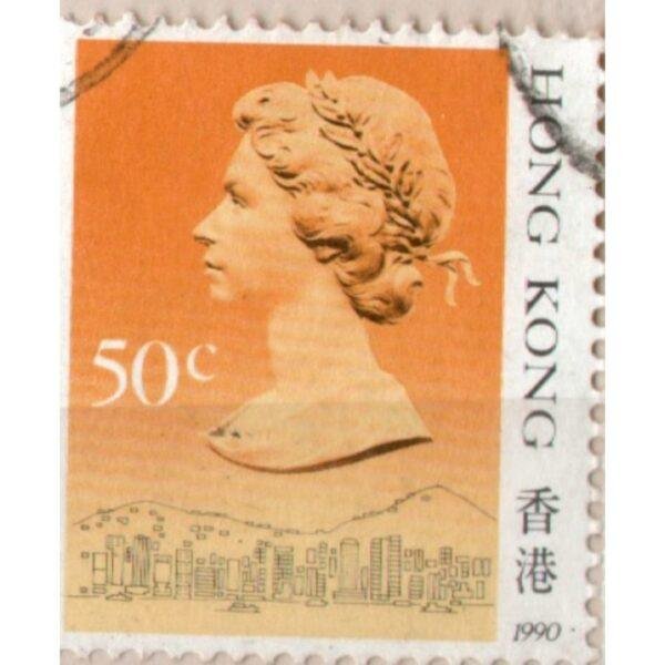 50 Hong Kong Used Stamp