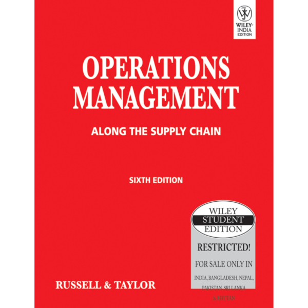 Operations Management Along the Supply Chain by Bernard W Taylor-III, Robert S Russell