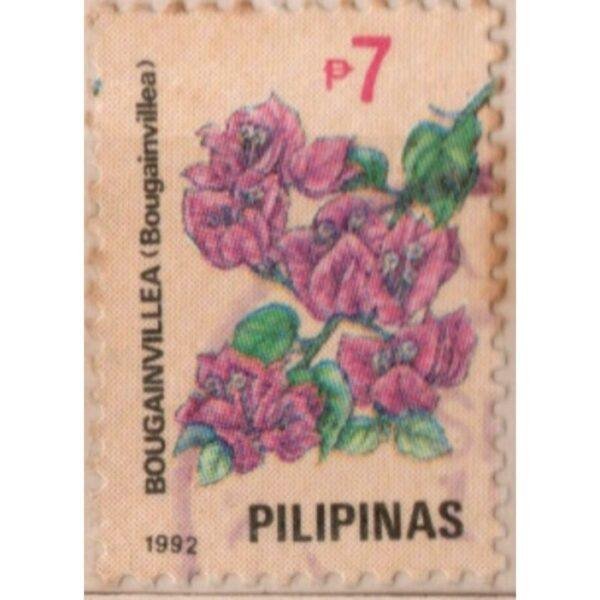 7 Pilipinas Bougainvillea Used Stamp