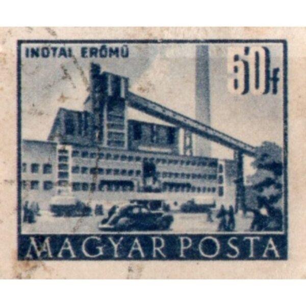 50 Magyar Posta Inotai Eromu Used Stamp