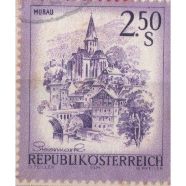 2.50 Republik Osterreich Murau Used Stamp