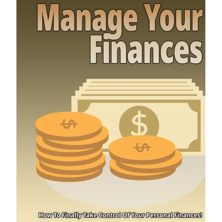 Manage Your Finances