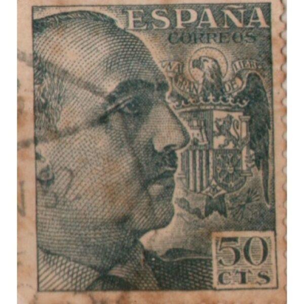 50 Espana Used Stamp