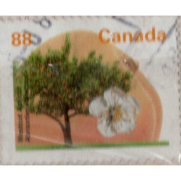 88 Canada Westcost Apricot Used Stamp