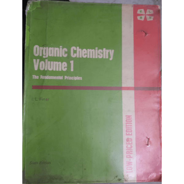 The Fundamental Principles Organic Chemistry (V-1)