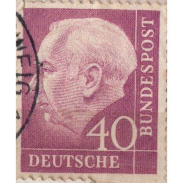 40 Deutsche Bundespost Used Stamp