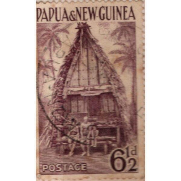 6.5 Papua New Guinea Postage Used Stamp