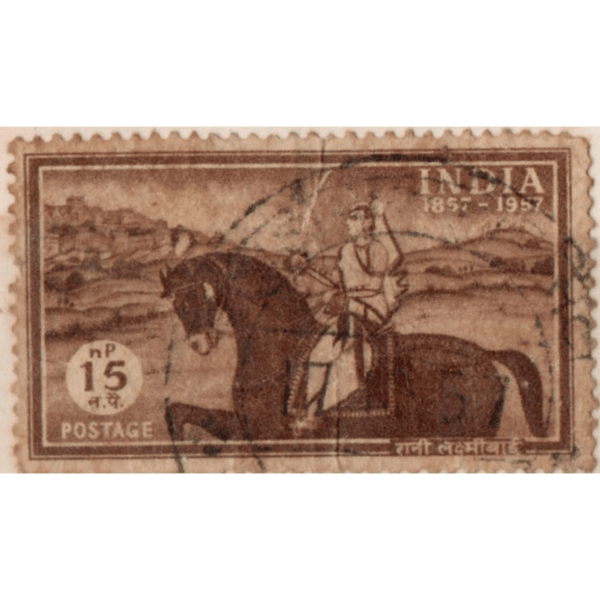 15 India Rani Laxmibai Used Stamp