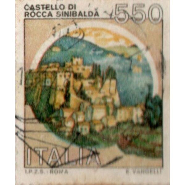 550 Castello Di Rocca Sinibalda Used Stamp