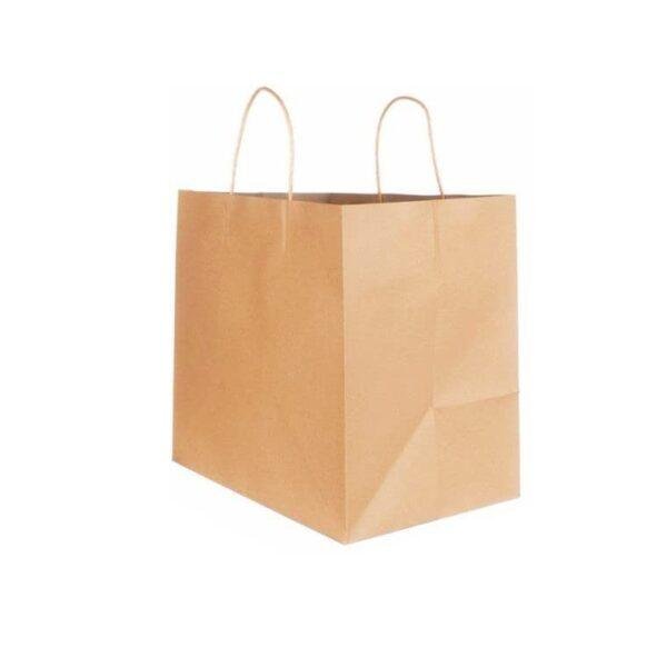 Kraft Paper Carry Bags with Handles 80GSM