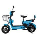 Green Udaan 30kms Range Electric Scooter Blue