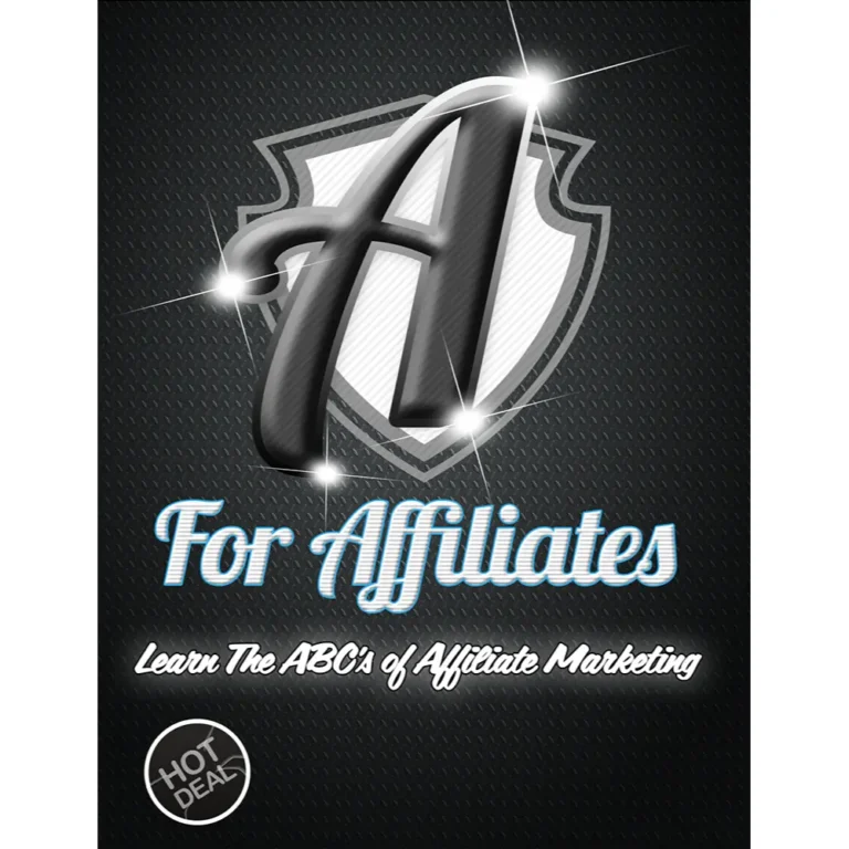 A Is For Affiliate (eBook)