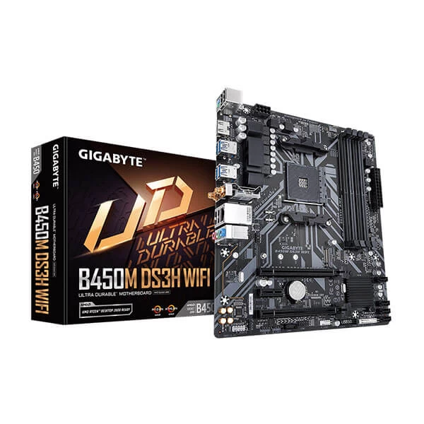 Gigabyte B450M DS3H WIFI DDR4 Motherboard