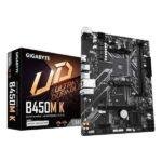 Gigabyte B450M K REV 2.0 Socket AM4 DDR4 Micro ATX Motherboard