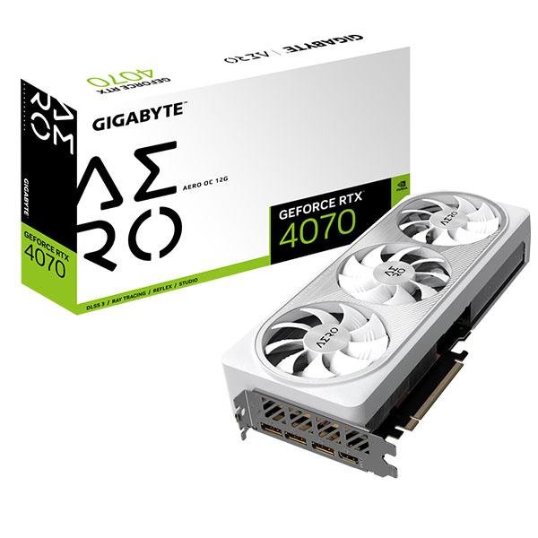 Gigabyte RTX 4070 Aero OC 12GB GDDR6X Graphic Card